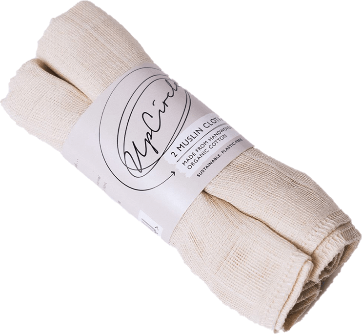 Upcircle Organic Muslin Cloths   2 stk.