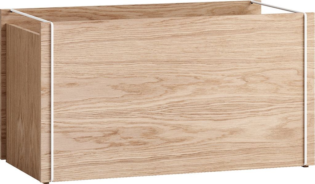 moebe opbevaringsboks 60x31 cm, eg/sort