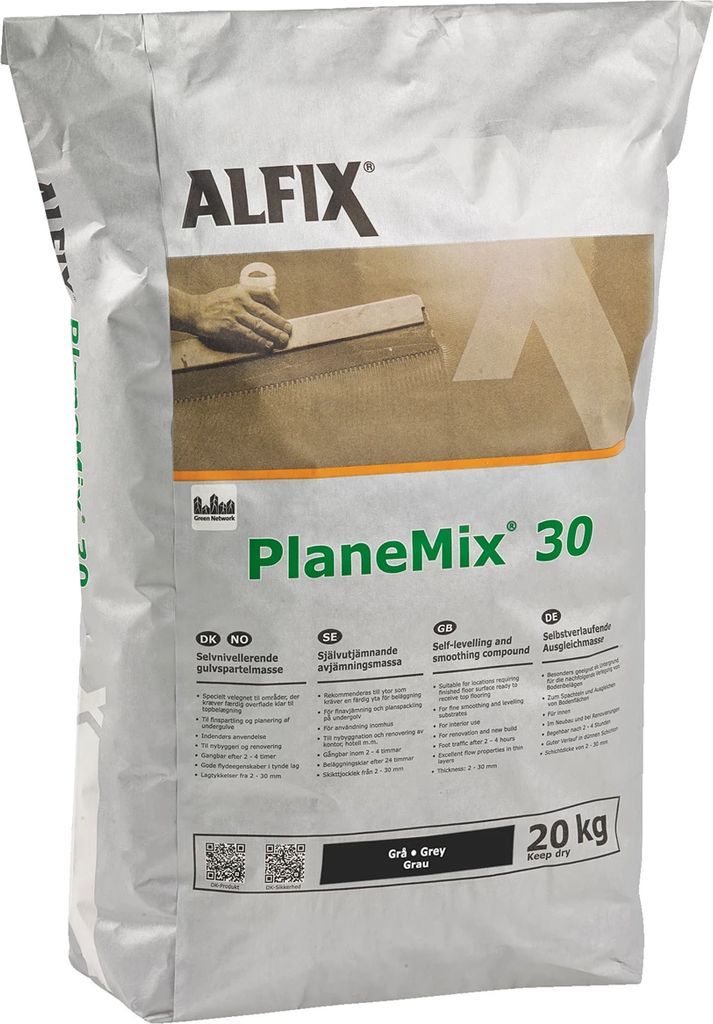 Alfix PlaneMix 30 Gray 20Kg 1stk