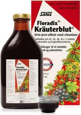 Kräuterblut Floradix 500 ml.