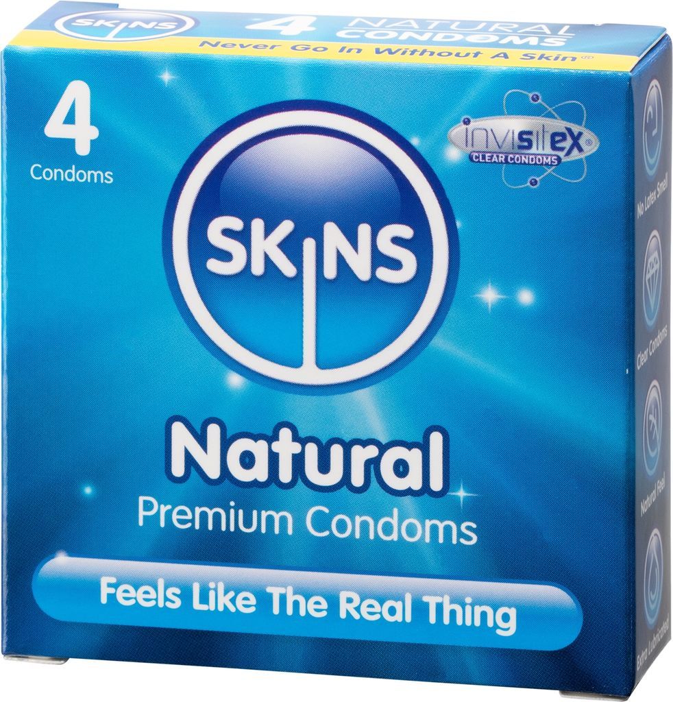 Skins Natural 4-Pack