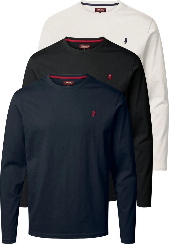 MCS Bluser & t-shirts 'MCJack'  white denim