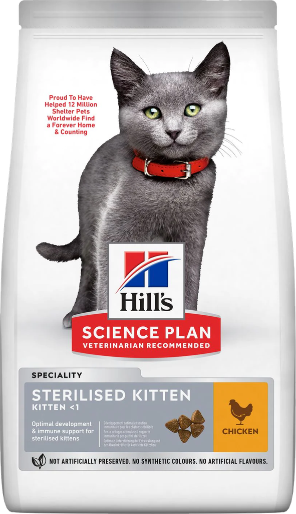 Hill's Science Plan Kitten Sterilised Chicken (7