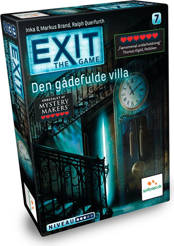 EXIT 7 Den Gådefulde Villa Dansk