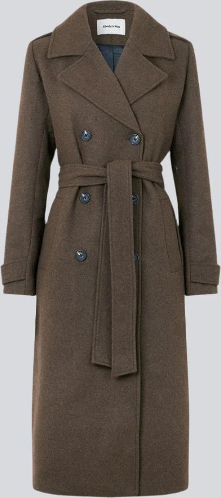 shaymd coat - dark coffee
