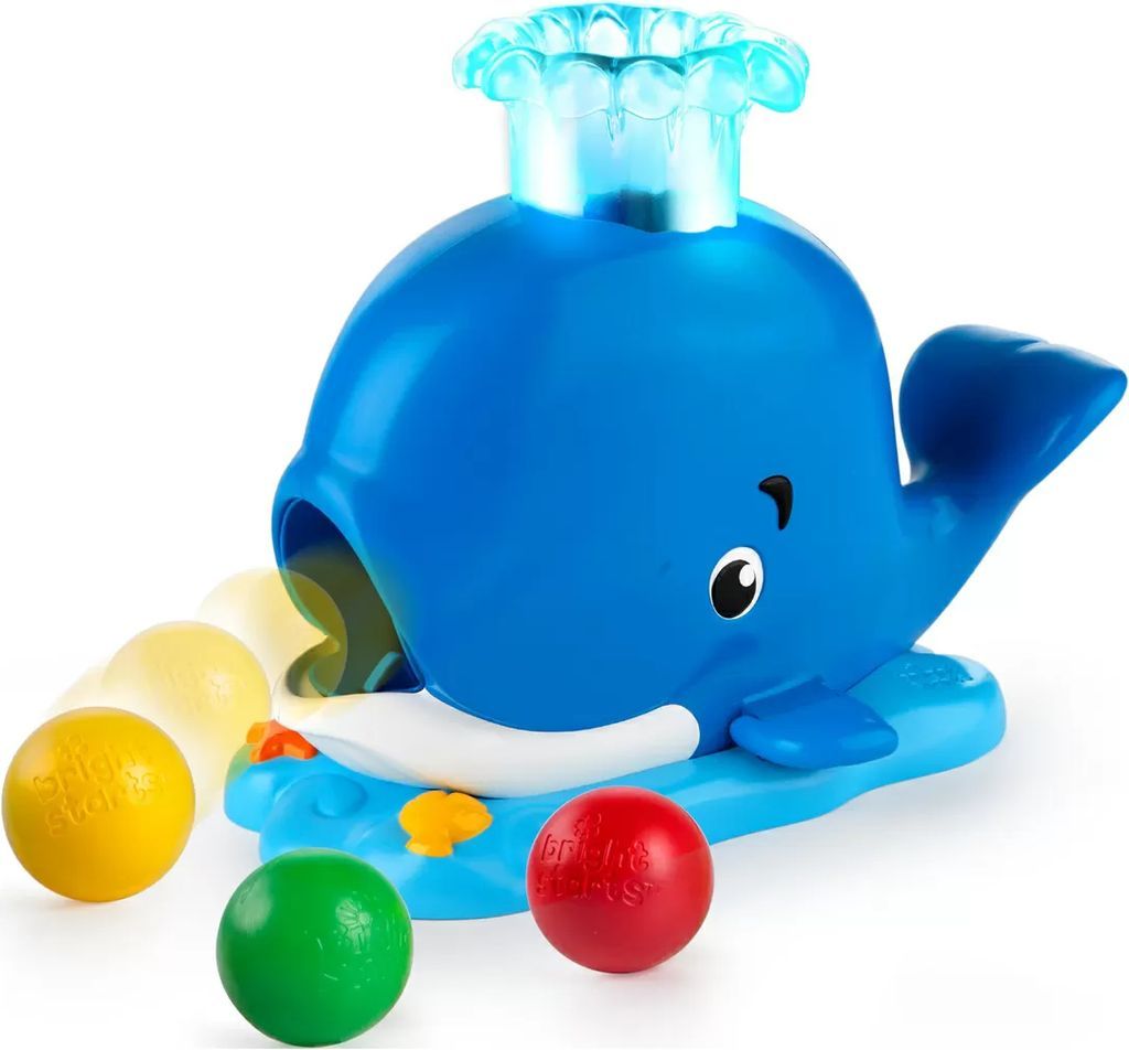 bright starts - silly spout hval popper (10934)