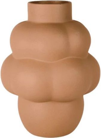 Louise Roe Balloon 04 Grande Sanded Ochre Vase 42cm