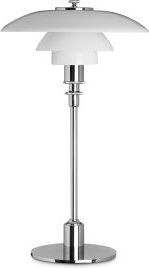 Louis Poulsen PH 2/1 Chrome/Opal Bordslampa 35.5cm