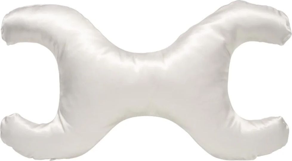 Save My Face La Petite - lille pude med 100% silkebetræk White