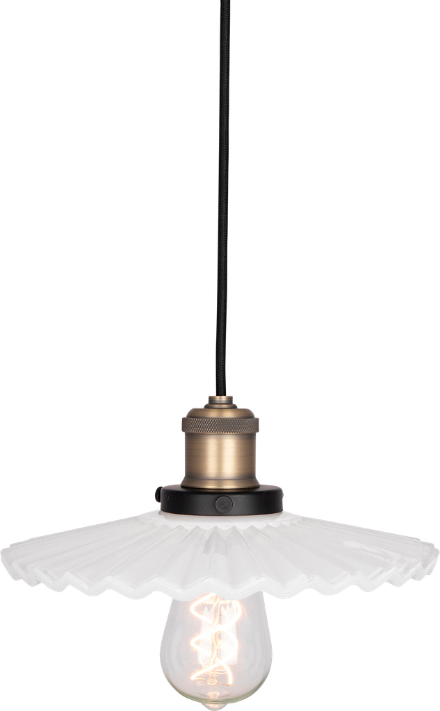 Globen Lighting - Pendel Cobbler 25 - Vit