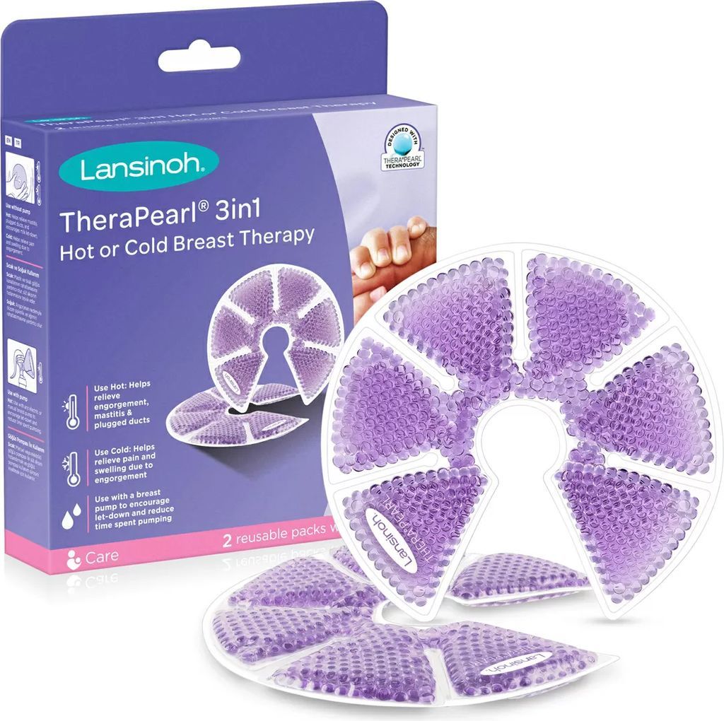 Lansinoh Thera°Pearl 3-in-1 Breast Therapy