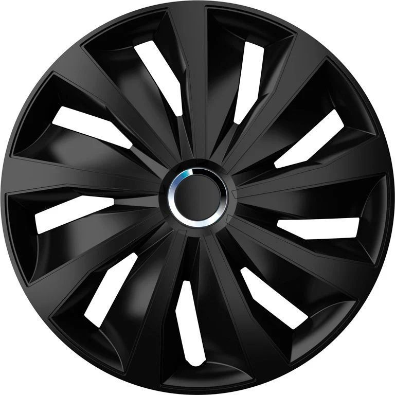 AutoStyle, Hjulkapsler, 4stk, Grip Pro 15-tommer black