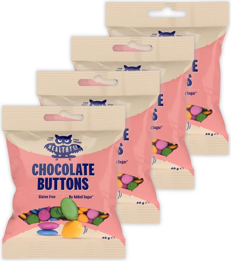 HealthyCo - Chocolate Buttons (6x40g)