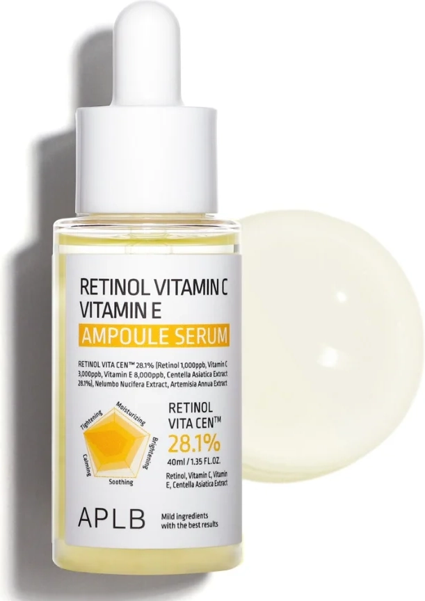 APLB Retinol Vitamin C Vitamin E Ampoule Serum