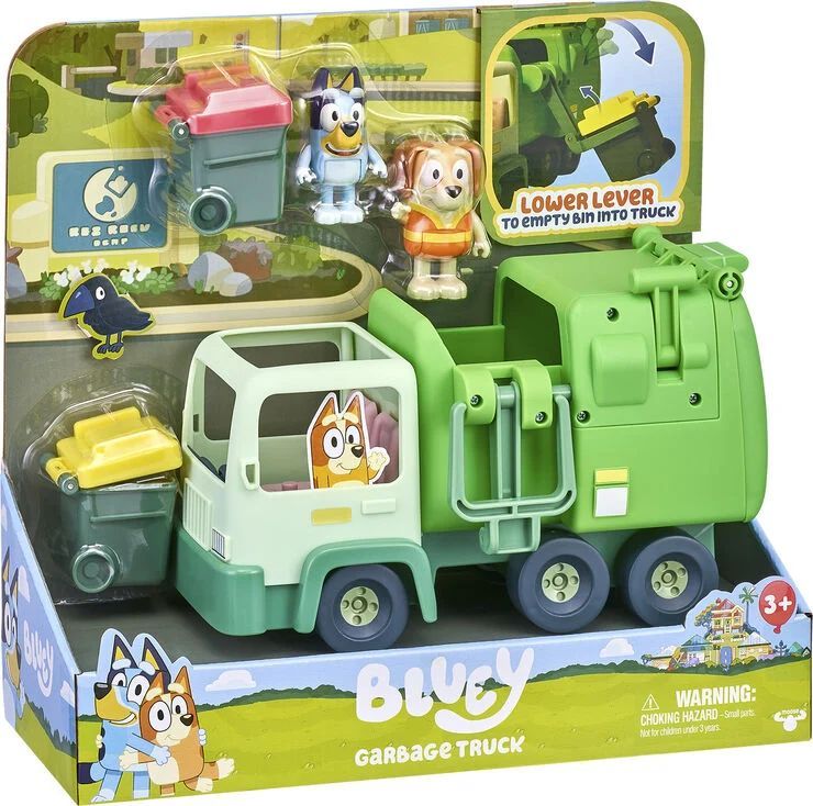 Moose Bluey Garbage Truck