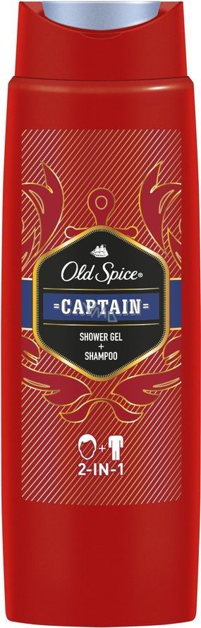 Old Spice Shower Gel + Shampoo Captain