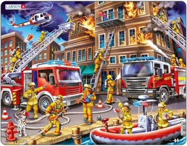 Larsen Firefighters in Action 45 Pieces
