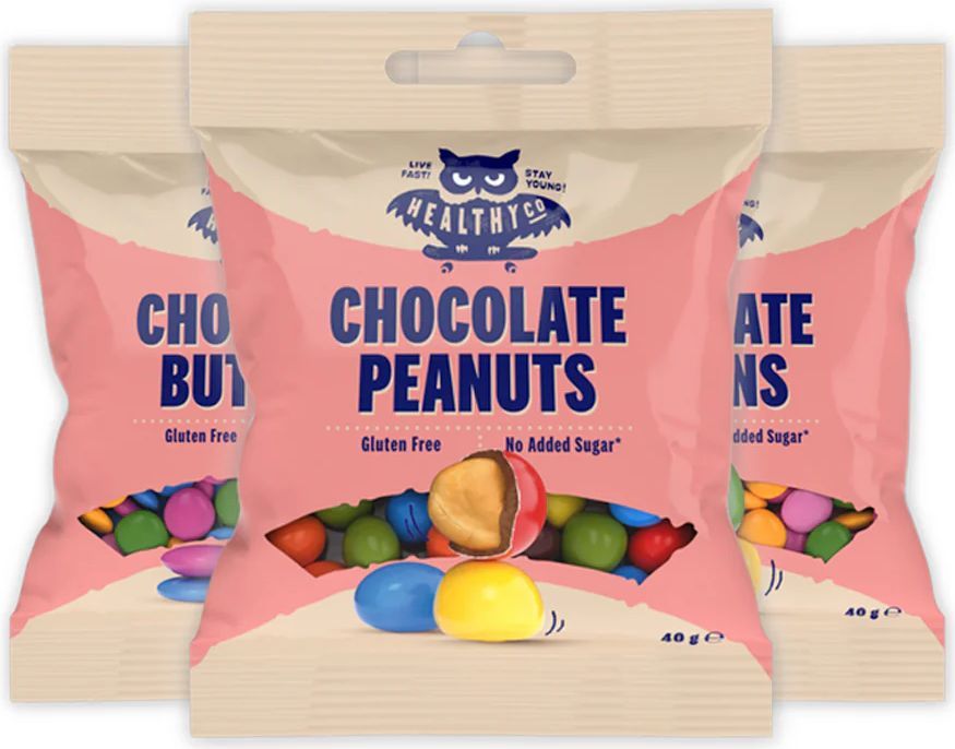 HealthyCo Chocolate - Bland Selv (6x40g)
