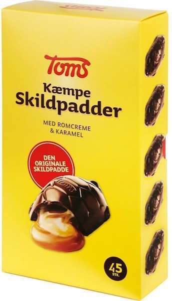 Toms Kæmpe Skildpadder 1260g 45stk