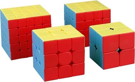 Moyu gaveæske med cubes 4-pak