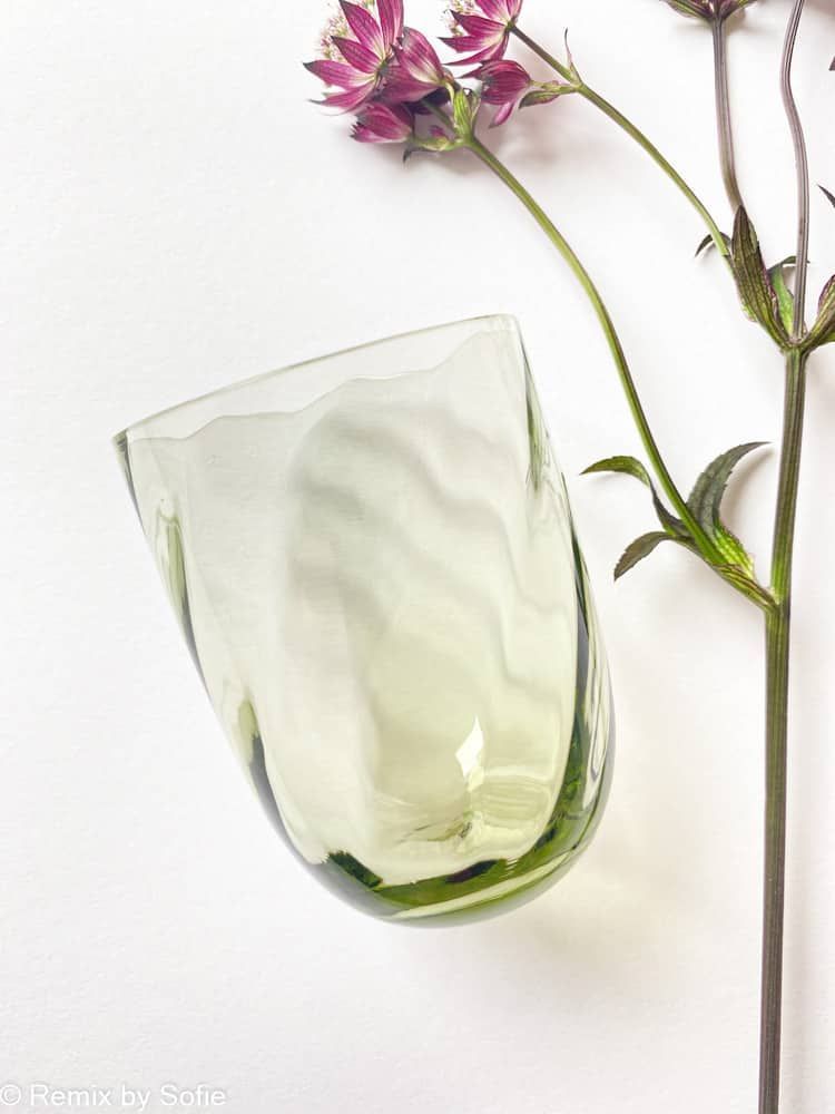 swirl glas – olive