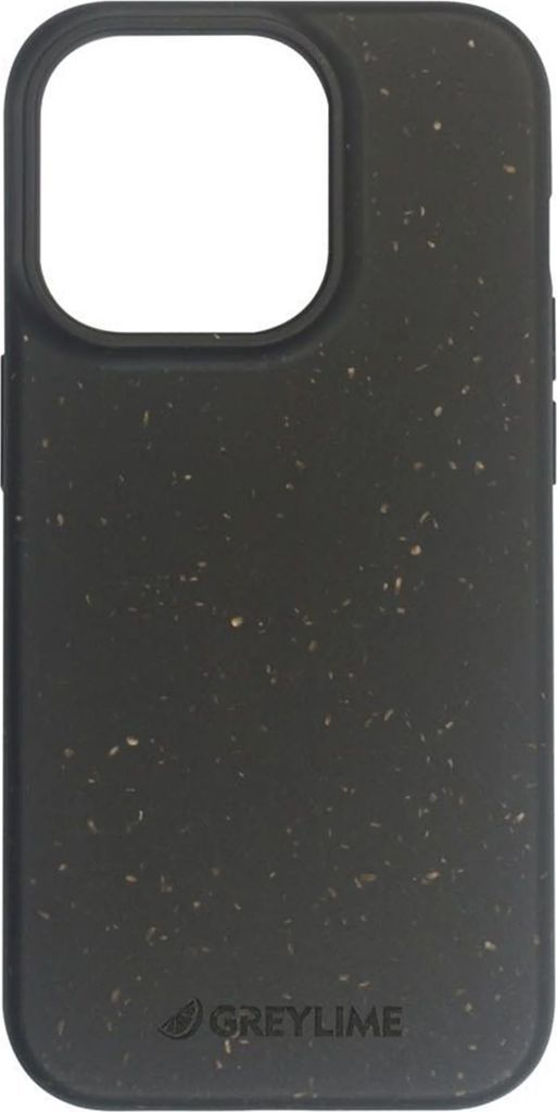 greylime iphone 15 pro miljøvenligt cover, sort