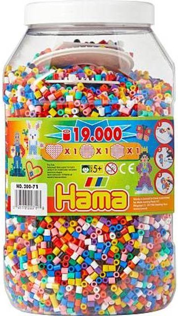 Hama Beads Midi Perler Basis 19.000stk