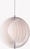 verpan moon opal pendant ø: 34 cm - white