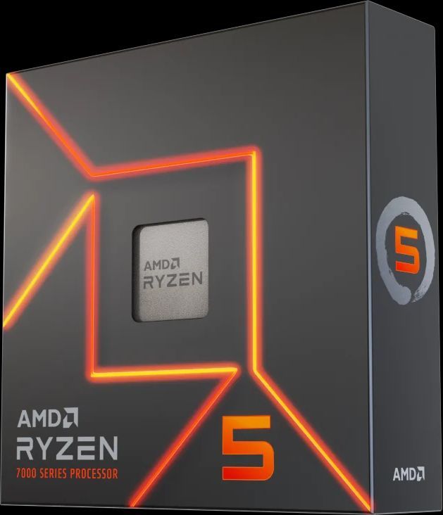amd | ryzen™ 5 7600x - 4.7ghz/5.3ghz - 6 kerner - 12 tråde - 32 mb cache - socket am5 - box