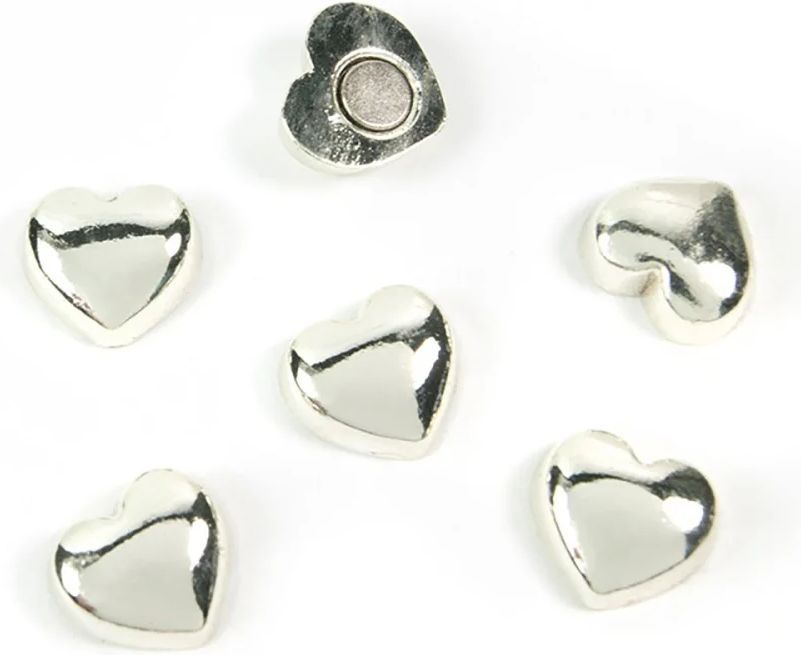 Trendform Hjerte Magneter 14 mm 6 Pak