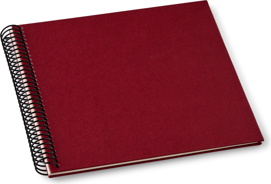 Semikolon Fotoalbum Medium Cream Burgundy Semikolon