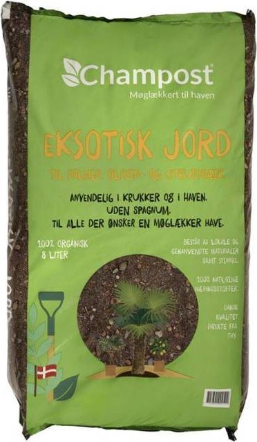Champost Eksotisk Jord 8 L