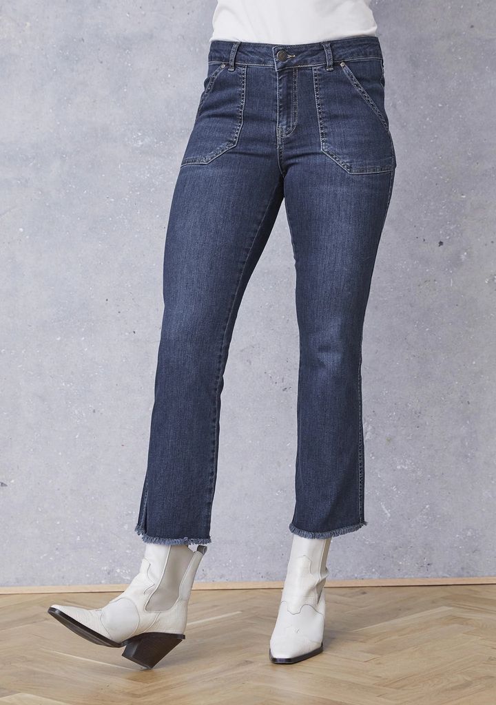 Como Flare Jeans - Dark denim