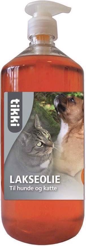 tikki lakseolie til hunde, 1 liter