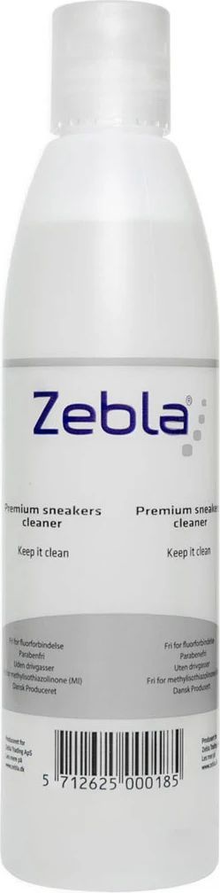 Zebla Sneakers Cleaner 250 Ml Skorens Unisex One Size Gennemsigtig