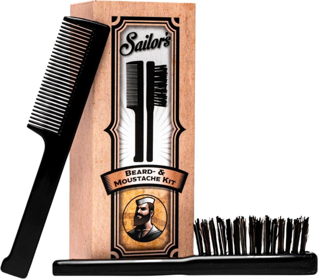 sailor's beard and moustache kit