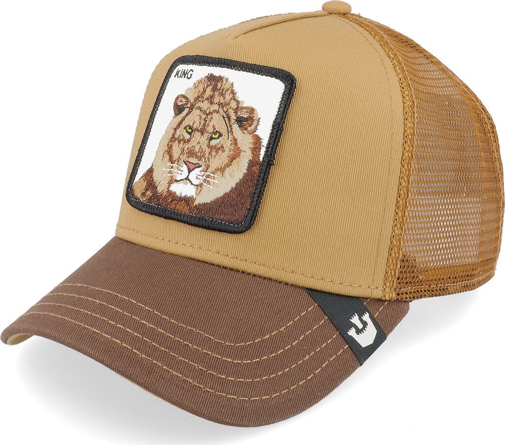 the king lion whiskey trucker - goorin bros.