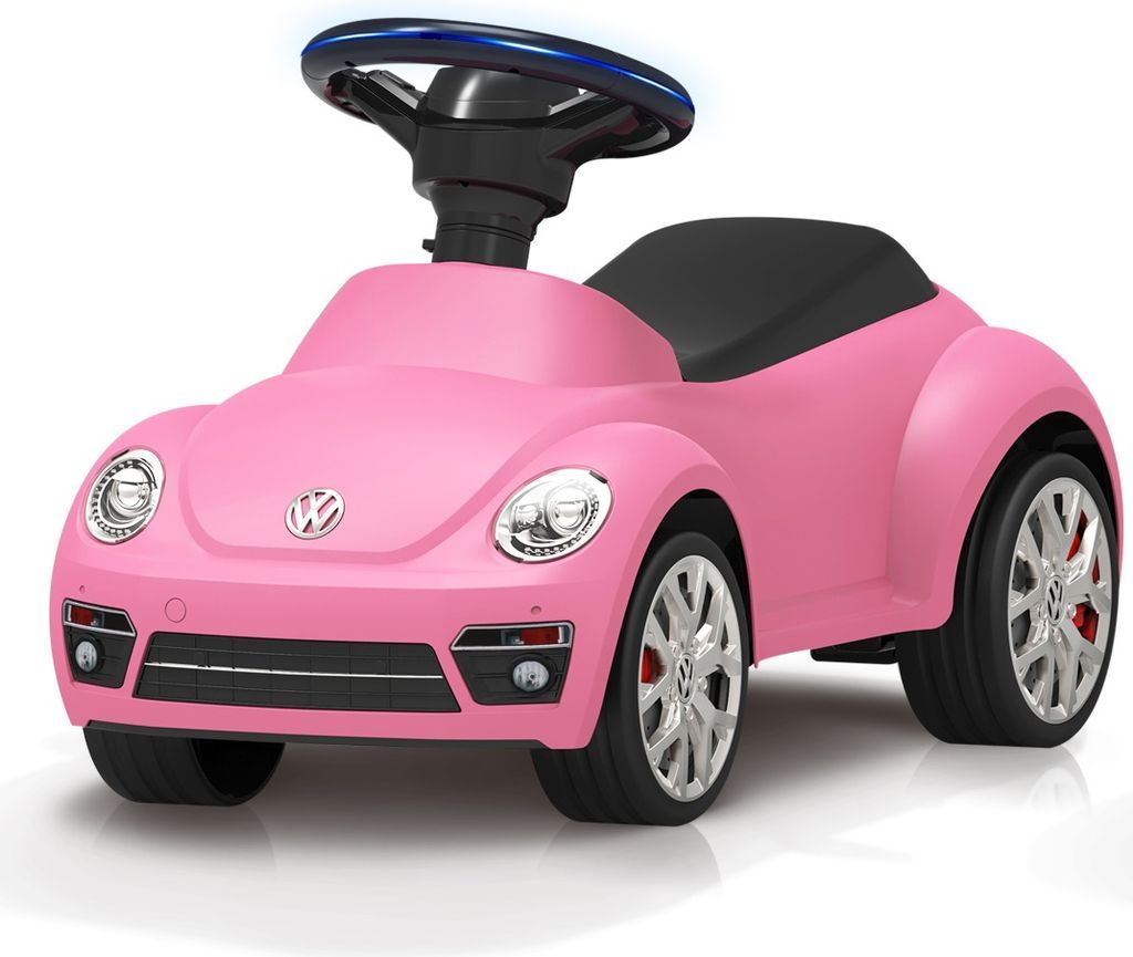 vw beetle gåbil, pink