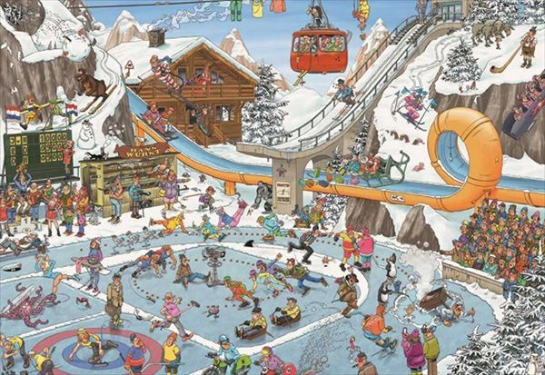 Jumbo Jan Van Haasteren Winter Games 1000