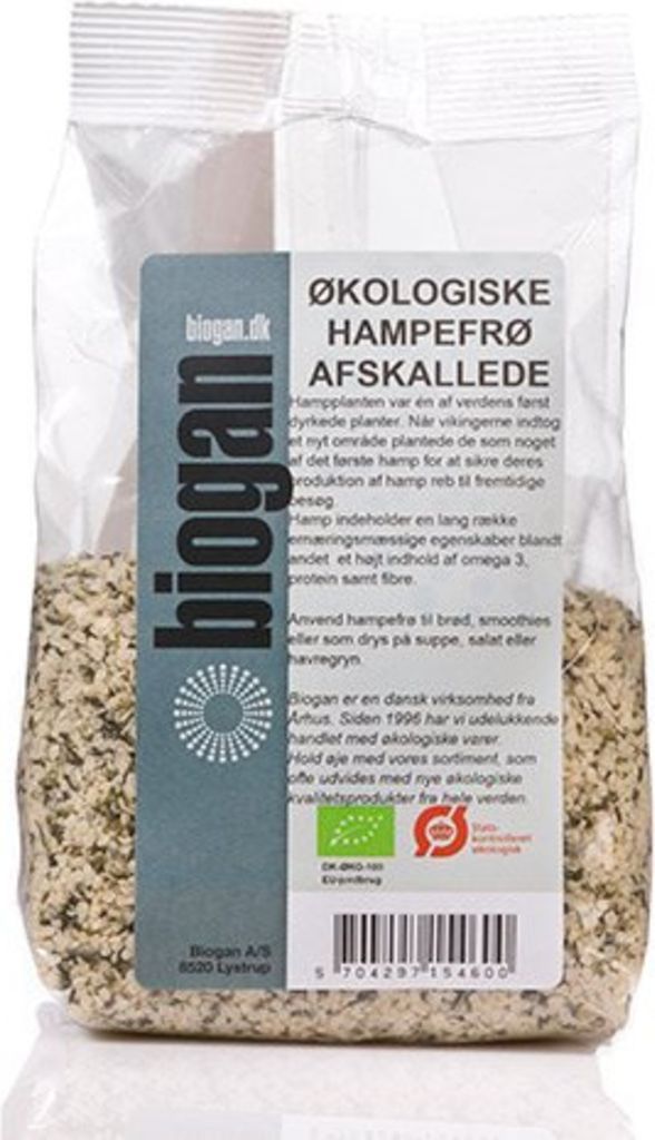 bioganhampefrø afskallede ø