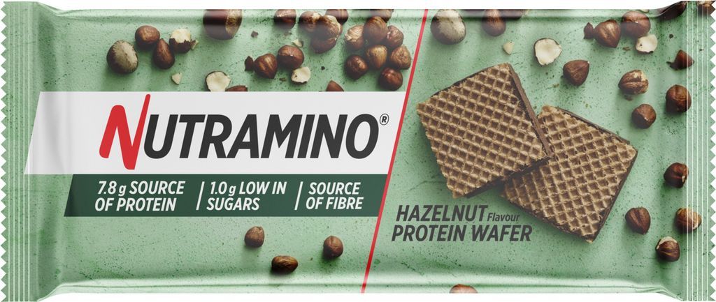 Nutramino Nutra-Go Protein Wafer Hazelnut 39g 12 stk