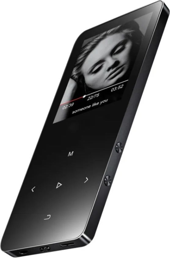 MP3 & MP4 Musikspelare med Bluetooth 16GB Svart