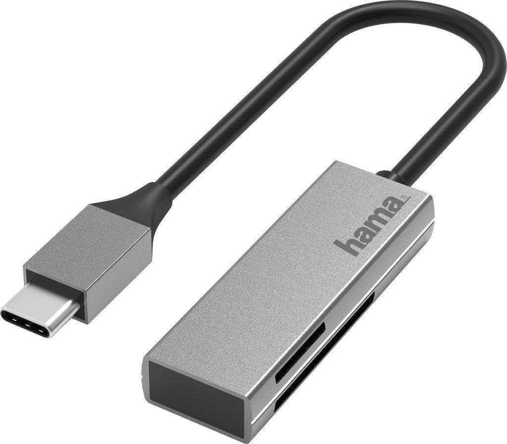 Hama USB 3.0 Card Reader for SD/microSD/SDHC/ microSDHC/SDXC/microSDXC (00200131)
