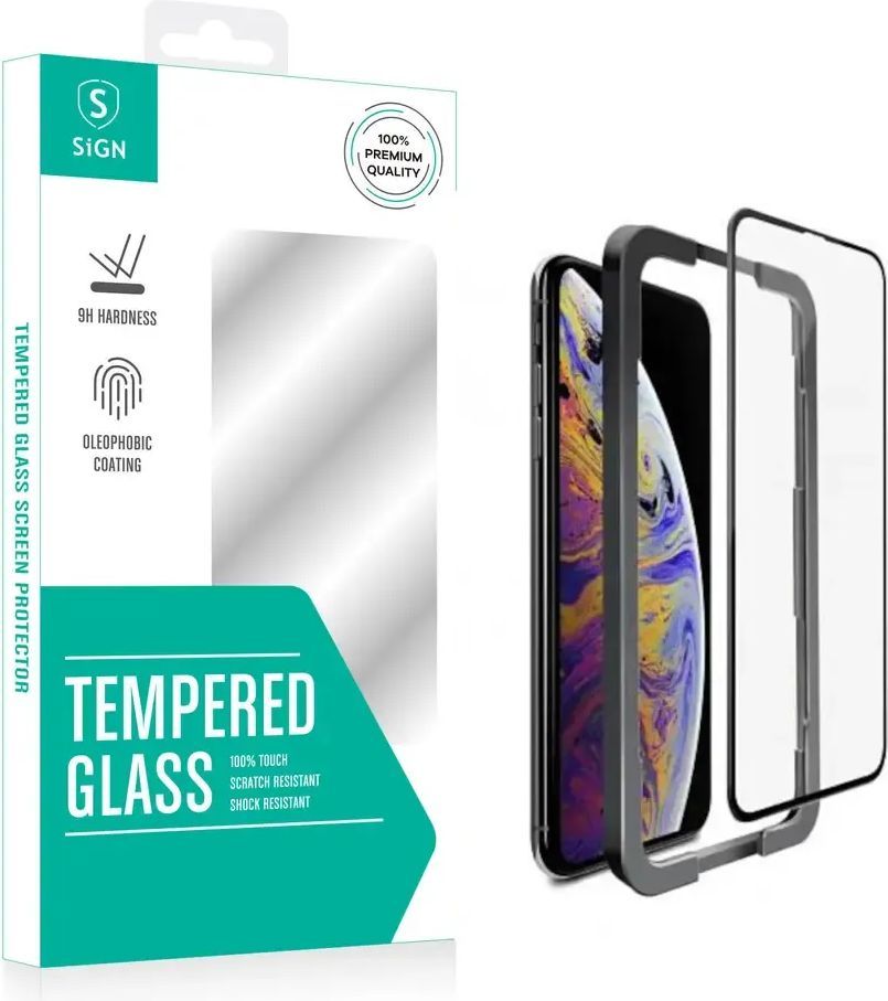 SiGN iPhone 15 Pro Max Skærmbeskyttelse Hærdet Glas
