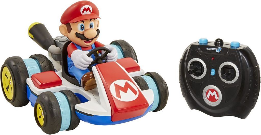 jakks super mario mario kart mini rc racer