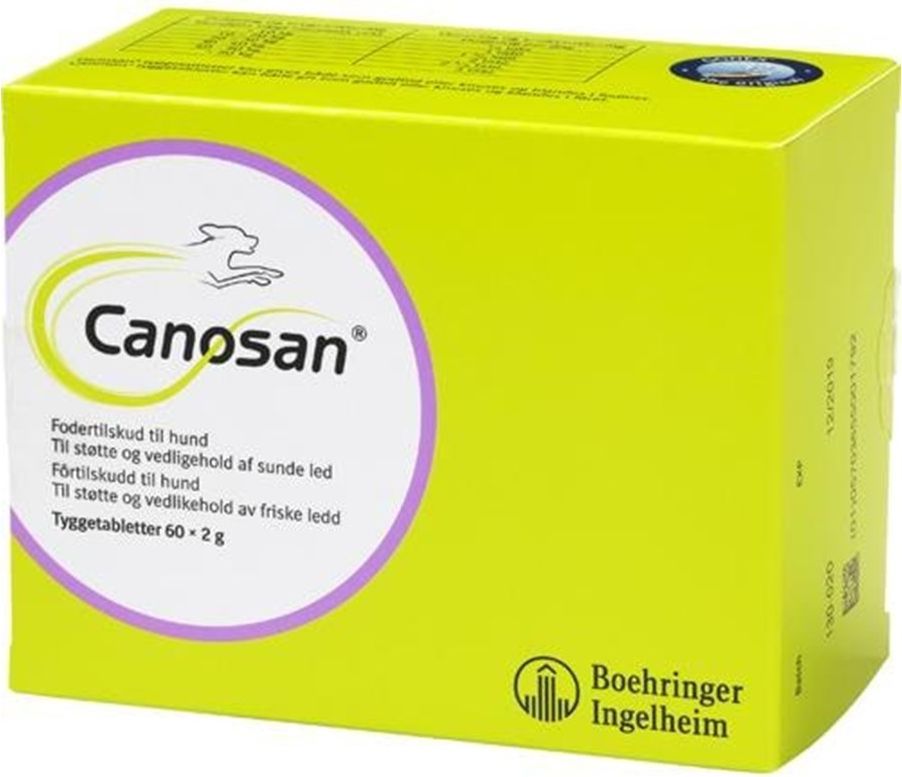 canosan tyggetabletter hund (60 x 2 g)