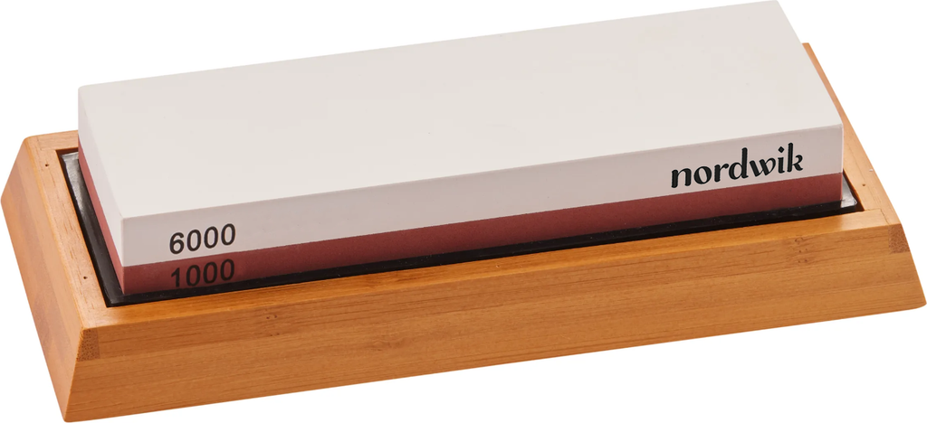 Nordwik Wet Sharpening Stone With Stand 1000/6000 Grit