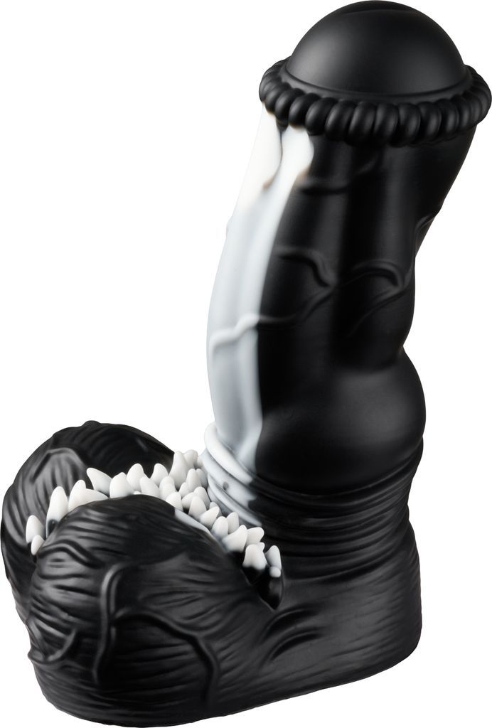 Creature Cocks Venom Silikondildo        - Svart