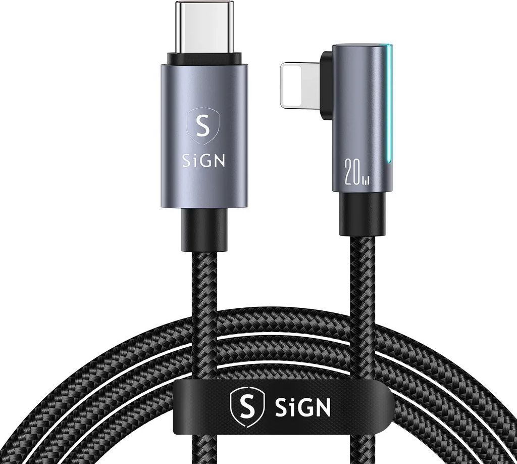 SiGN USB-C to USB-C Cable 2m, 100W - Black