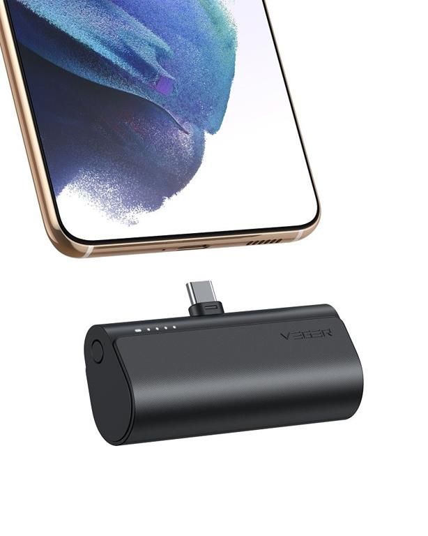 MTK VEGER PD 20W 5000mAh bärbar telefonladdare USB-C Powerbank